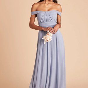 NWT Birdy Grey Grace Bridesmaid Dress Dusty Blue